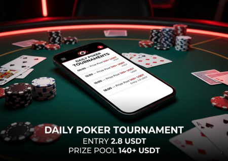 Daily Poker Tournament – Join the Competition with Only 2.8 USDT